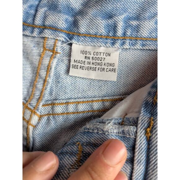 RIO Women's Jeans by STEPHEN MARDON Button Fly 90's Blue Light Sz 7 - Picture 9 of 9